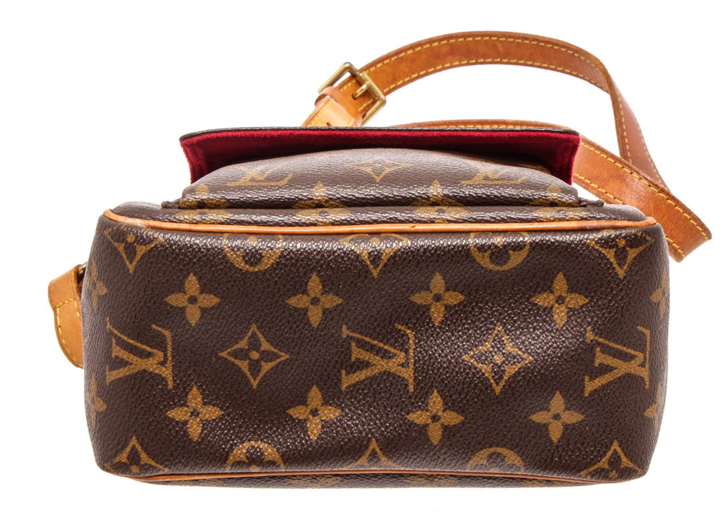 Louis Vuitton, Bags, Louis Vuitton Viva Cite Pm Crossbody Purse Red  Shoulder Bag Brown Small Handbag