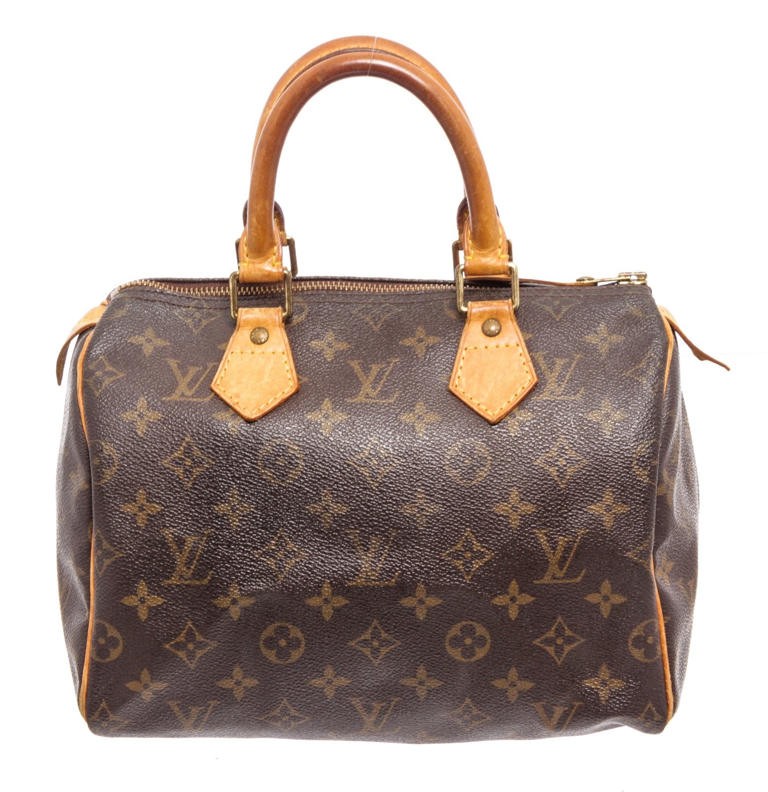 Louis Vuitton, Bags, Authentic Lv Speedy 25 982 With Lock 214
